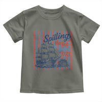 Spilling The Tea Since 1773 Toddler T Shirt Boston Tea Party USA History Humor