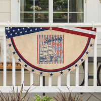 Spilling The Tea Since 1773 Patriotic Fan Flag Boston Tea Party USA History Humor