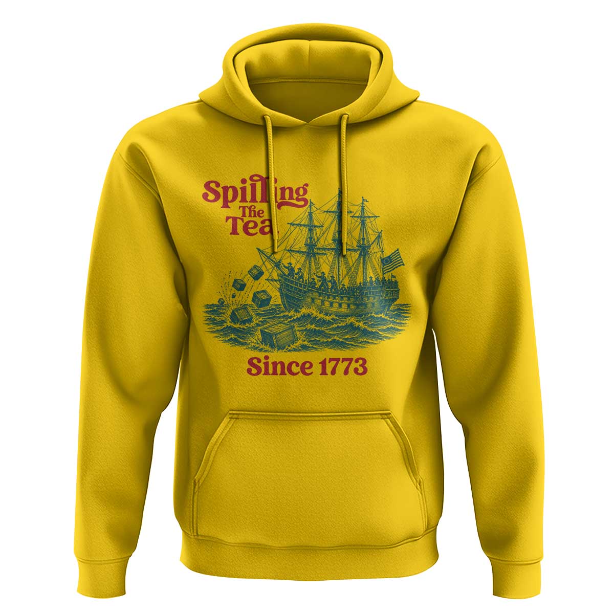 Spilling The Tea Since 1773 Hoodie American History Gift