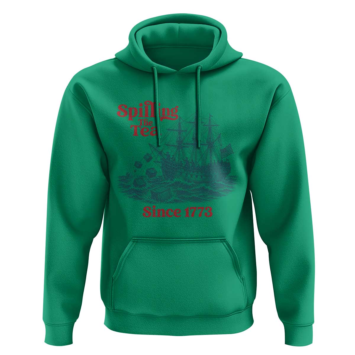 Spilling The Tea Since 1773 Hoodie American History Gift