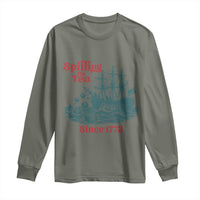 Spilling The Tea Since 1773 Long Sleeve Shirt American History Gift