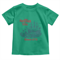 Spilling The Tea Since 1773 Toddler T Shirt American History Gift