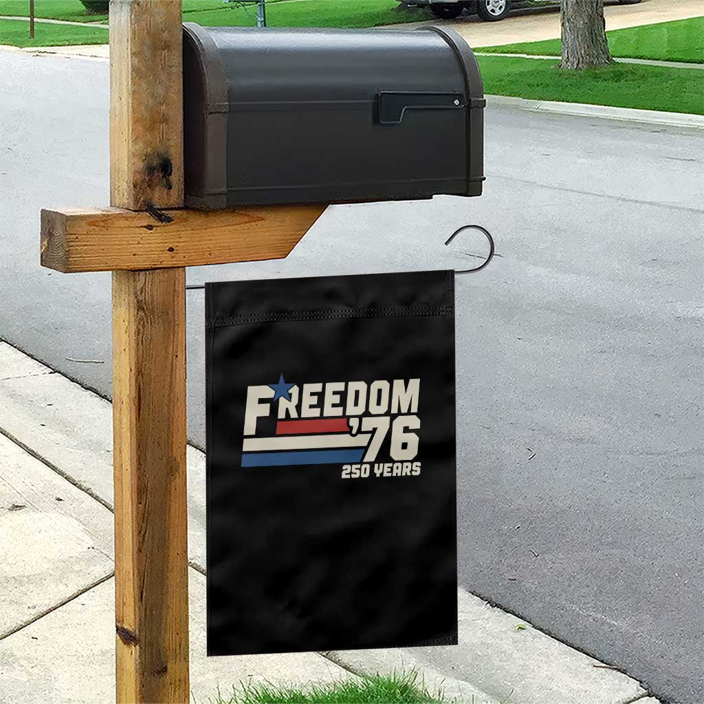 America Retro 250 Years Freedom USA 1776 2026 Garden Flag