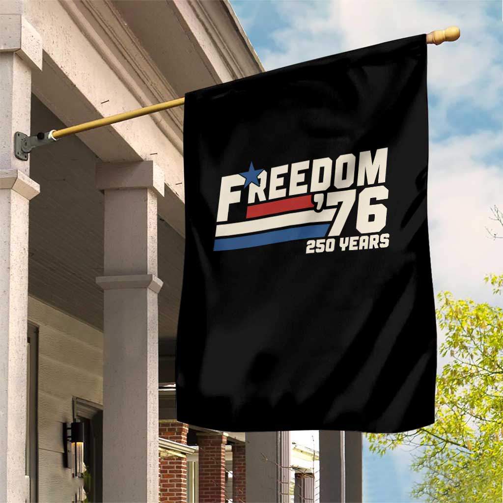 America Retro 250 Years Freedom USA 1776 2026 Garden Flag
