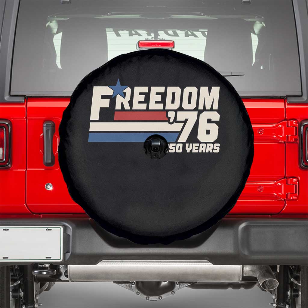America Retro 250 Years Freedom USA 1776 2026 Spare Tire Cover
