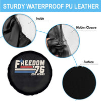 America Retro 250 Years Freedom USA 1776 2026 Spare Tire Cover