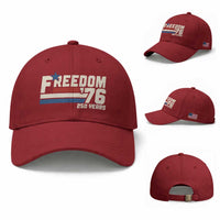 America Retro 250 Years Freedom USA 1776 2026 Baseball Cap