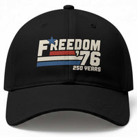 America Retro 250 Years Freedom USA 1776 2026 Baseball Cap