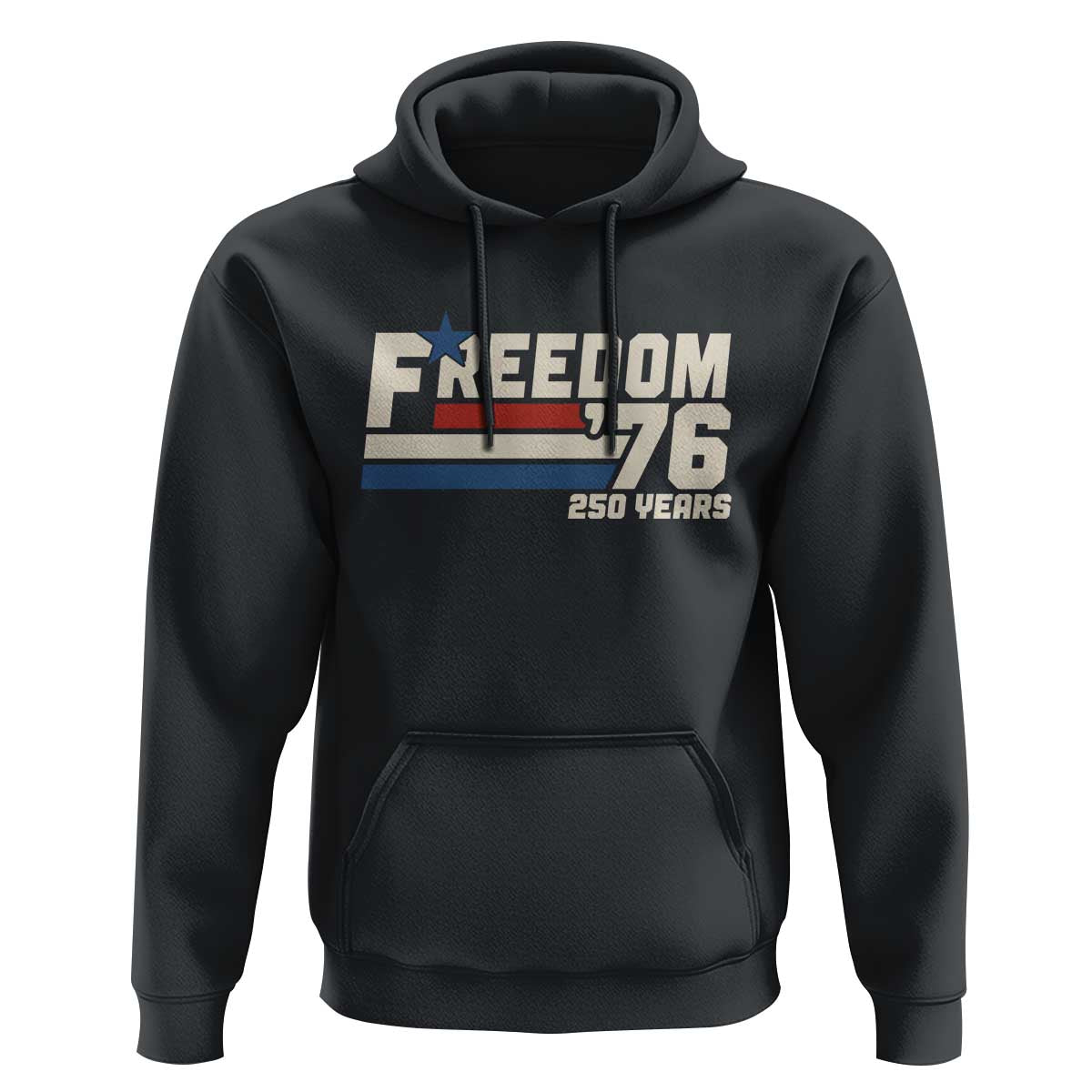 America Retro 250 Years Freedom USA 1776 2026 Hoodie