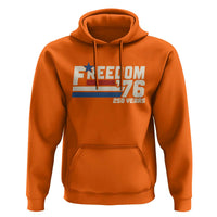 America Retro 250 Years Freedom USA 1776 2026 Hoodie