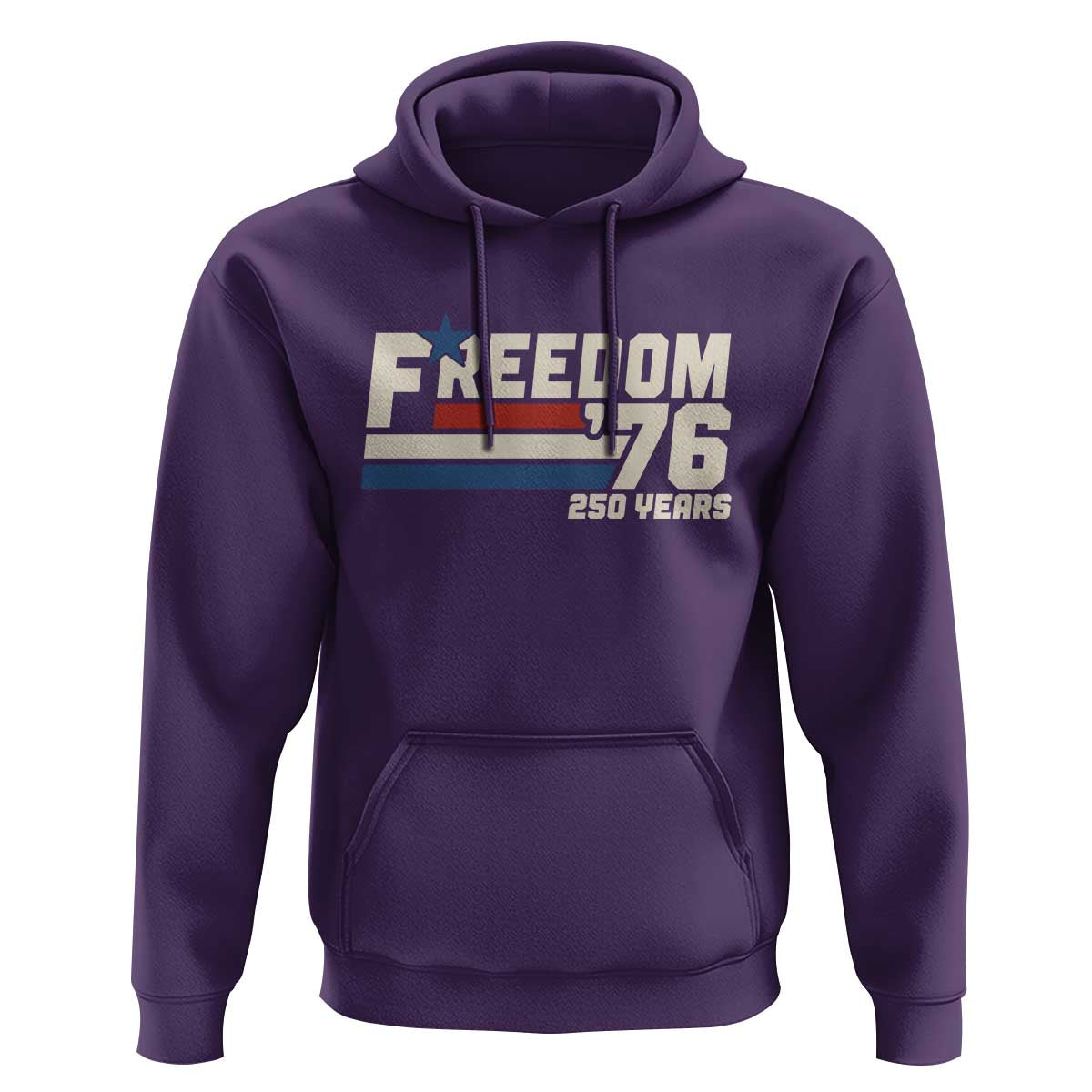 America Retro 250 Years Freedom USA 1776 2026 Hoodie