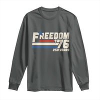 America Retro 250 Years Freedom USA 1776 2026 Long Sleeve Shirt