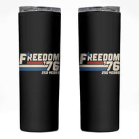America Retro 250 Years Freedom USA 1776 2026 Skinny Tumbler