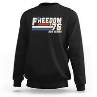 America Retro 250 Years Freedom USA 1776 2026 Sweatshirt