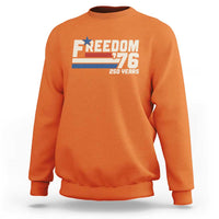 America Retro 250 Years Freedom USA 1776 2026 Sweatshirt