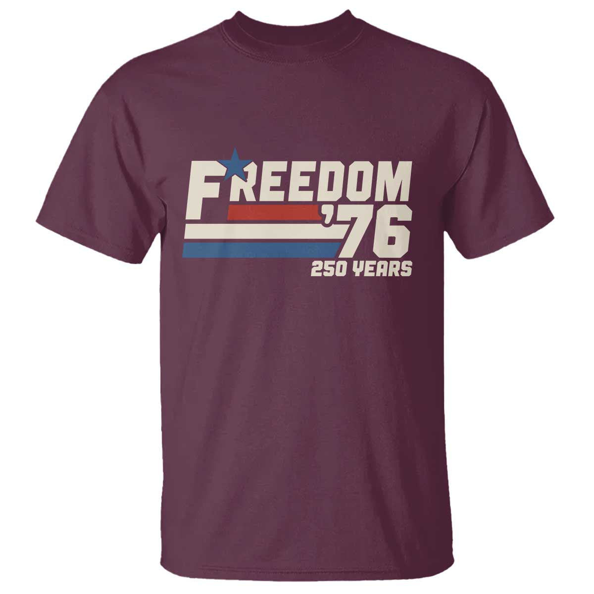 America Retro 250 Years Freedom USA 1776 2026 T Shirt