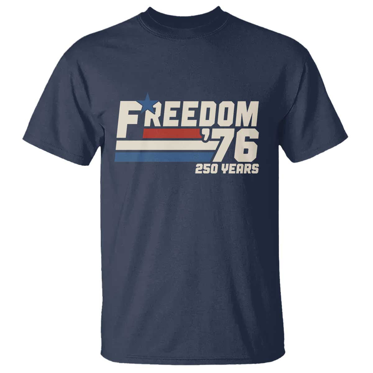 America Retro 250 Years Freedom USA 1776 2026 T Shirt