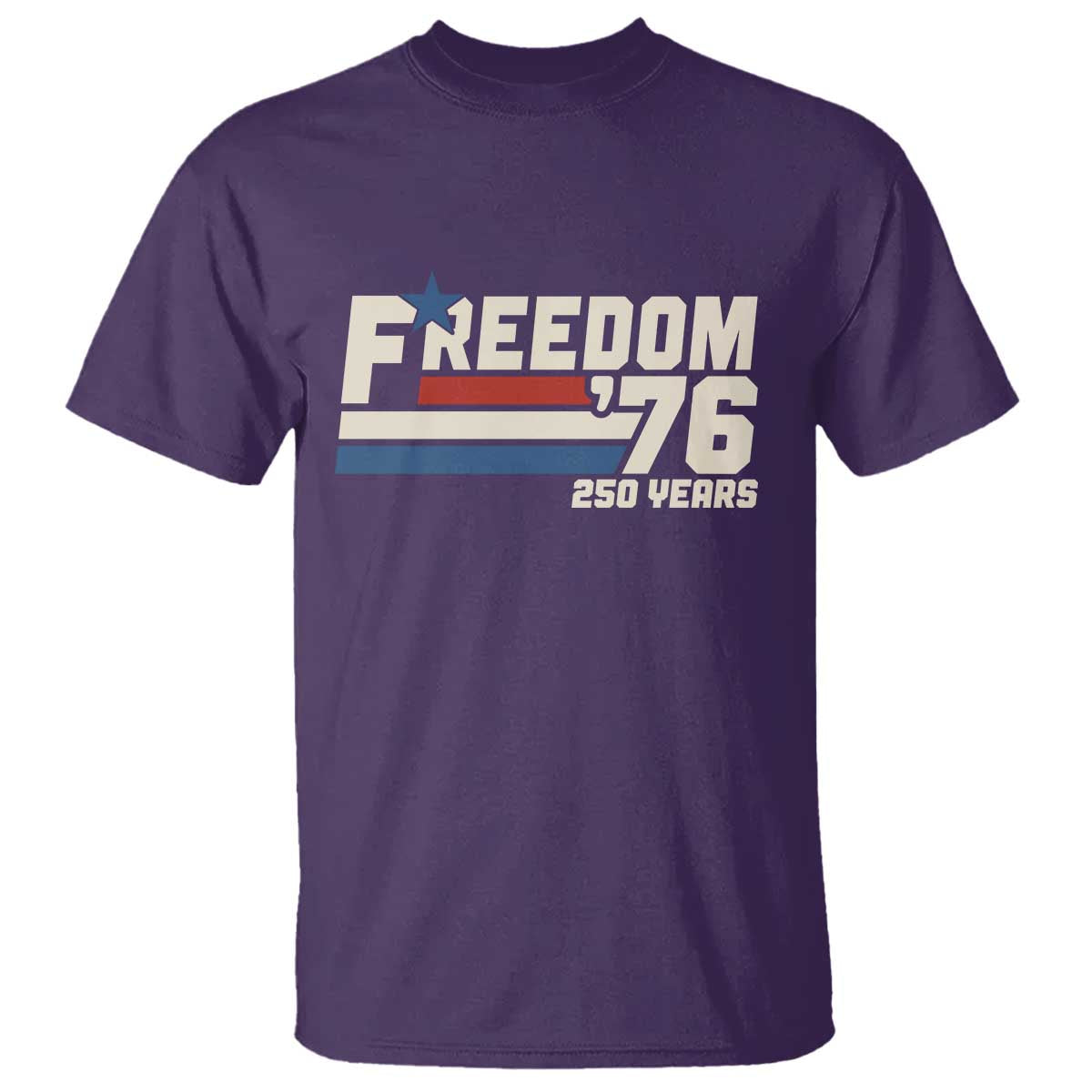 America Retro 250 Years Freedom USA 1776 2026 T Shirt