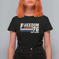 America Retro 250 Years Freedom USA 1776 2026 T Shirt For Women