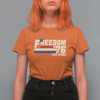America Retro 250 Years Freedom USA 1776 2026 T Shirt For Women