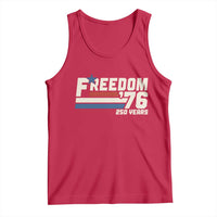 America Retro 250 Years Freedom USA 1776 2026 Tank Top