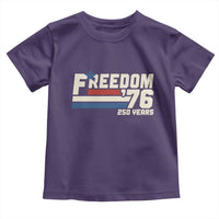 America Retro 250 Years Freedom USA 1776 2026 Toddler T Shirt