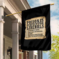 Vintage Prison Is Perfect For Liberals Garden Flag Funny Political Graphic