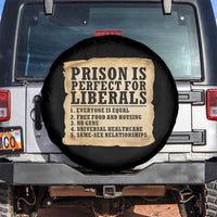 Vintage Prison Is Perfect For Liberals Spare Tire Cover Funny Political Graphic
