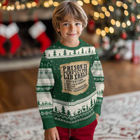 Vintage Prison Is Perfect For Liberals Ugly Christmas Sweater Funny Political Graphic