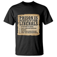 Vintage Prison Is Perfect For Liberals T Shirt Funny Political Graphic