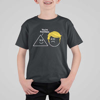 Funny Political Geometry Joke T Shirt For Kid Youre Pointless Graphic