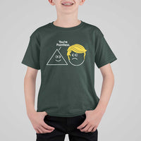 Funny Political Geometry Joke T Shirt For Kid Youre Pointless Graphic