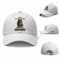 Funny Cat Baseball Cap I Have Selective Hearing Sorry You Were Not Selected