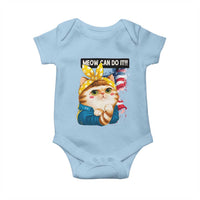 Meow Can Do It Baby Onesie Funny Feminist Cat Lover Gift - Wonder Print Shop