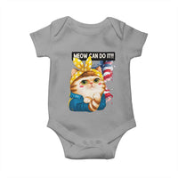 Meow Can Do It Baby Onesie Funny Feminist Cat Lover Gift - Wonder Print Shop