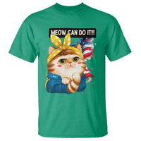 Meow Can Do It T Shirt Funny Feminist Cat Lover Gift - Wonder Print Shop