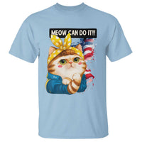Meow Can Do It T Shirt Funny Feminist Cat Lover Gift - Wonder Print Shop