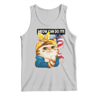 Meow Can Do It Tank Top Funny Feminist Cat Lover Gift - Wonder Print Shop