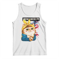 Meow Can Do It Tank Top Funny Feminist Cat Lover Gift - Wonder Print Shop