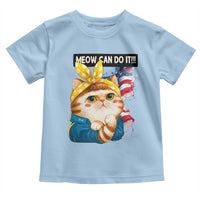 Meow Can Do It Toddler T Shirt Funny Feminist Cat Lover Gift - Wonder Print Shop