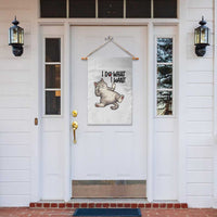 Cat Lover Garden Flag Funny I Do What I Want - Wonder Print Shop