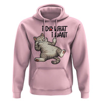 Cat Lover Hoodie Funny I Do What I Want - Wonder Print Shop