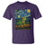 Funny Frog T Shirt Van Gogh Style Starry Night - Wonder Print Shop