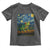 Funny Frog Toddler T Shirt Van Gogh Style Starry Night - Wonder Print Shop