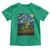 Funny Frog Toddler T Shirt Van Gogh Style Starry Night - Wonder Print Shop