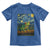 Funny Frog Toddler T Shirt Van Gogh Style Starry Night - Wonder Print Shop