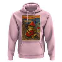 Funny Frog Hoodie Playing Guitar Van Gogh Starry Night Art Parody - Wonder Print Shop