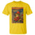 Funny Frog T Shirt Playing Guitar Van Gogh Starry Night Art Parody - Wonder Print Shop