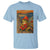 Funny Frog T Shirt Playing Guitar Van Gogh Starry Night Art Parody - Wonder Print Shop