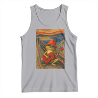 Funny Frog Tank Top Playing Guitar Van Gogh Starry Night Art Parody - Wonder Print Shop